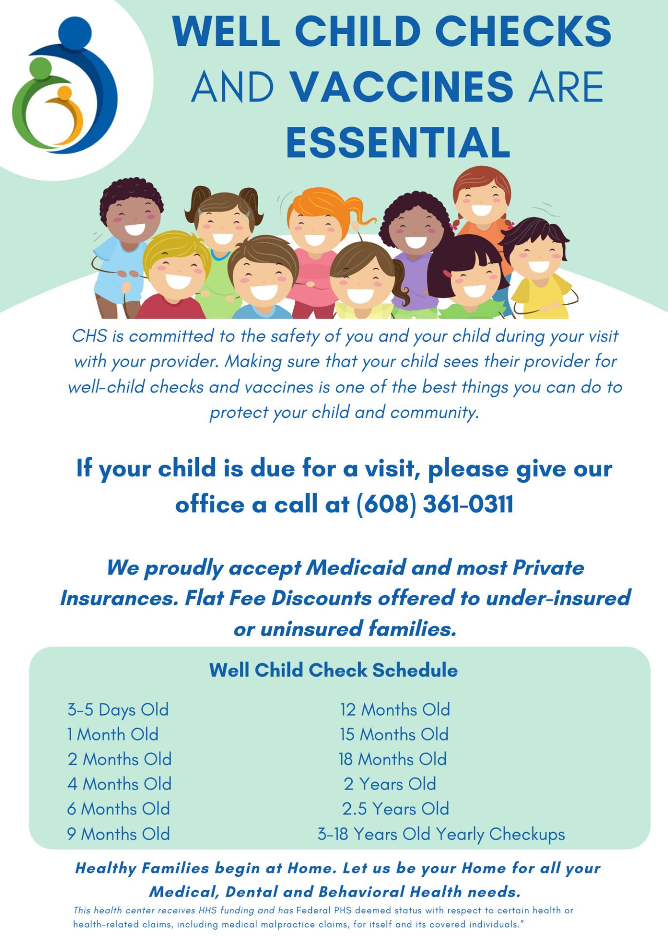 icd10 for well child visit